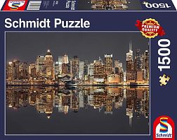 Schmidt puzzle 1500 pieces: a Night in new York