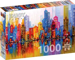 Enjoy 1000 Pieces Puzzle: Rainbow City