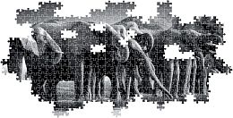 Clementoni 1000 Piece Puzzle: A Herd of Elephants