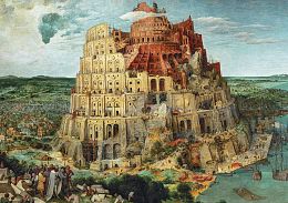 Puzzle Clementoni 1500 pieces: Brueghel. The Tower of Babel