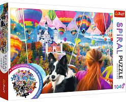 Trefl 1040 Puzzle Pieces: Balloon Festival