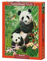 Castorland 1000 Pieces Puzzle: Panda Breakfast