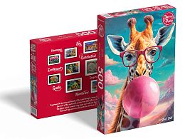 Cherry Pazzi puzzle 500 pieces: The giraffe is big, he knows better