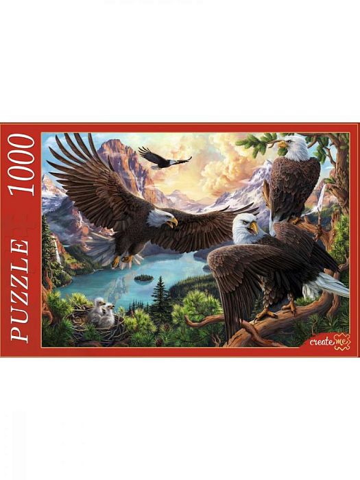 Puzzle Red Cat 1000 pieces: Mountain Eagles Ф1000-7953