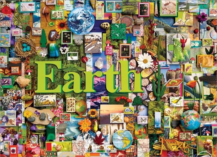Cobble Hill puzzle 1000 pieces: Collage elements - Earth 80172