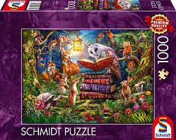 Schmidt 1000-piece Puzzle: Bedtime Stories in the Woods
