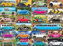 Eurographics 1000 parts Puzzle: VW Beetle - Places from the past