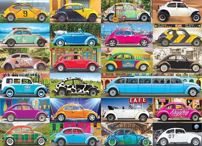 Eurographics 1000 parts Puzzle: VW Beetle - Places from the past 6000-5422