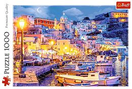 Trefl 1000 Pieces Puzzle: Procida Island at Night, Italy