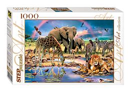 Step 1000 puzzle details: Savannah