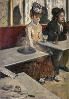 Puzzle Clementoni 1000 pieces: Degas. The lady in the cafe