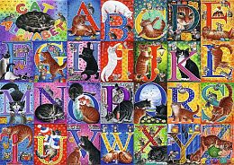 Trefl 500-piece Puzzle: The Cat Alphabet