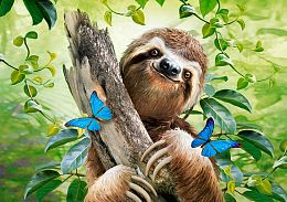 Puzzle Castorland 500 pieces: Happy sloth