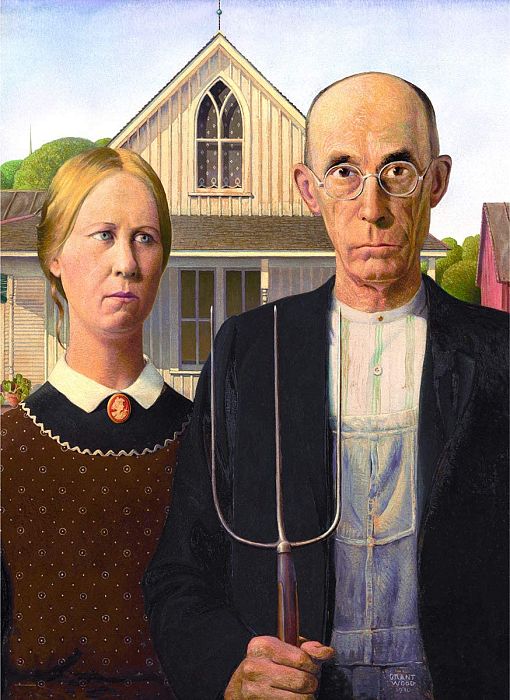 Eurographics 1000 Pieces Puzzle: American Gothic 6000-5479