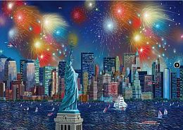 Puzzle Schmidt 1000 items: A. Chen the Fireworks in new York