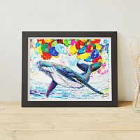 Pintoo Puzzle 1200 pieces: NiJiSuKe. The floating whale