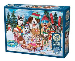 Cobble Hill 500 Pieces Puzzle: A Snowy Day!