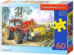 Puzzle Castorland 60 parts of: Tractor