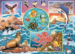 Cobble Hill Puzzle 350 pieces: The Magic of the Ocean