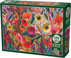 Cobble Hill Puzzle 1000 pieces: Colorful Flowers