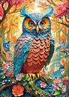 Cherry Pazzi Puzzle 1000 pieces: Colorful Owl