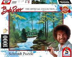 Schmidt 1000 Piece Puzzle: B.Ross The Secluded Bridge