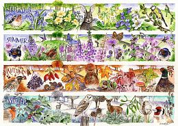 Trefl 1000-piece Puzzle: Tea Time. Four Seasons (MARKDOWN)