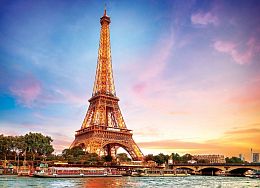 Eurographics 1000 pieces puzzle: Eiffel tower, Paris