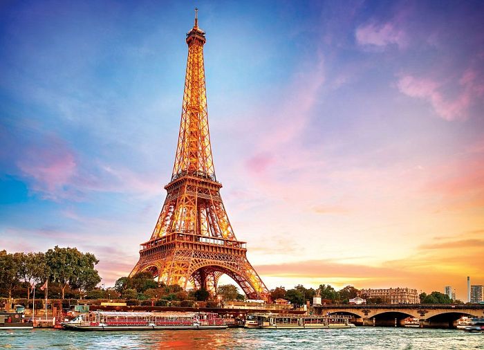 Eurographics 1000 pieces puzzle: Eiffel tower, Paris 6000-0765