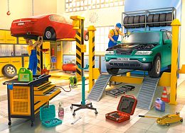 Puzzle Castorland 100 parts: Car Workshop