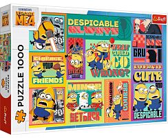 Trefl 1000 puzzle pieces: Gru and Minions. Undercover