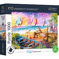 Trefl 1000 Puzzle pieces: Sailboats