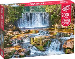 Cherry Pazzi 2000 Puzzle details: Forest Waterfall