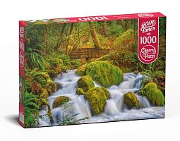 Cherry Pazzi Puzzle 1000 details: Forest River