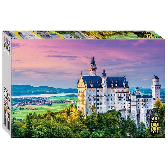 Step puzzle 500 pieces: Bavaria. Castle 91007