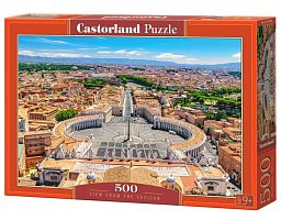 Castorland 500 pieces Puzzle: View of the Vatican