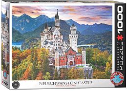 Eurographics 1000 pieces puzzle: Neuschwanstein Castle