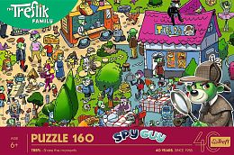 Trefl Puzzle 160 pieces: 40 years of Trefl - Trefliks celebrate