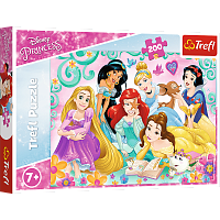 Puzzle Trefl 200 parts: Happy world of princesses