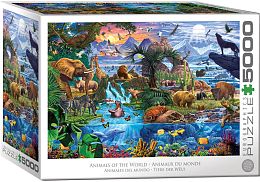 Eurographics 5000 pieces Puzzle: Animals of the World