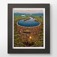 Puzzle Pintoo 500 items: J. Yerka. Library