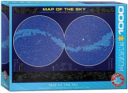 Eurographics 1000 details Puzzle: Sky Map