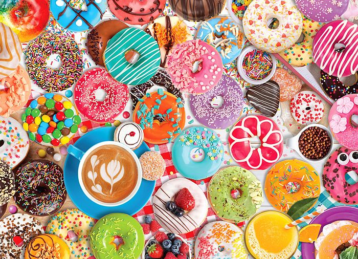 Eurographics 1000 Pieces Puzzle: Donut Party 6000-5602