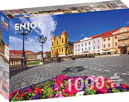 Enjoy 1000 pieces puzzle: Domskaya Square, Timisoaru