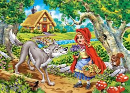 Jigsaw puzzle Castorland 60 pieces: Red riding Hood 1