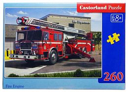 Puzzle Castorland 260 pieces: Fire truck