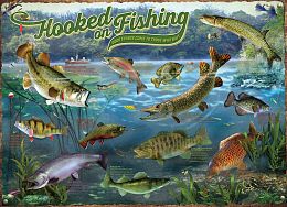 Cobble Hill 1000 Pieces Puzzle: For real anglers