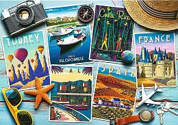 Trefl 1000 Pieces Puzzle: Holiday Cards