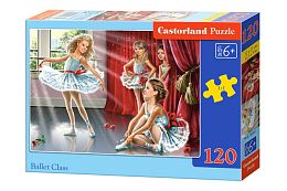 Puzzle Castorland 120 details:-13036 Ballet class