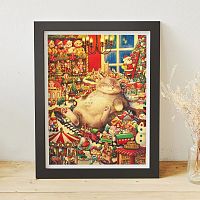 Pintoo Puzzle 1200 pieces: Phoenix Chan. A Christmas Eve gift